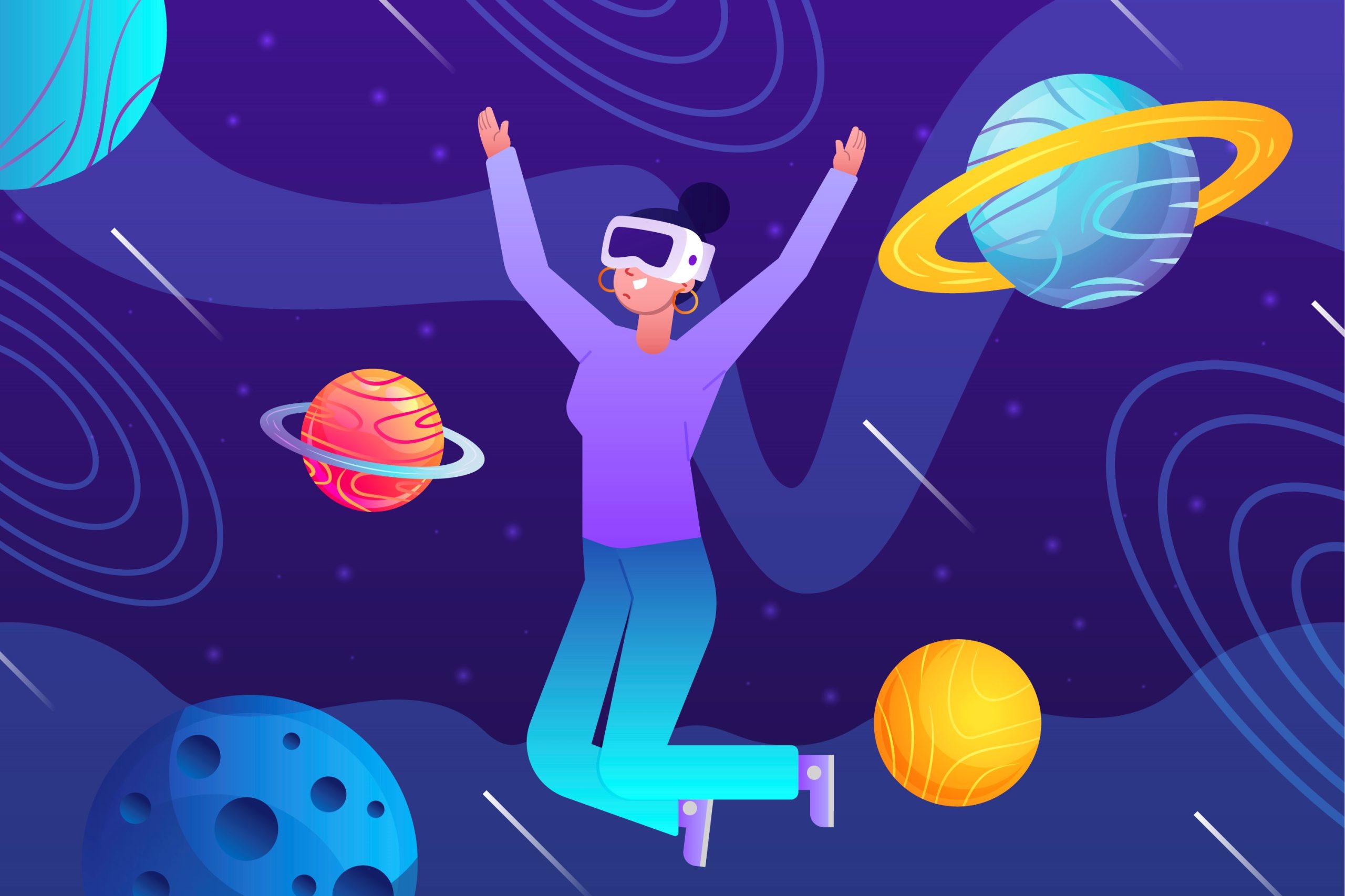 نحوه حضور در متاورس