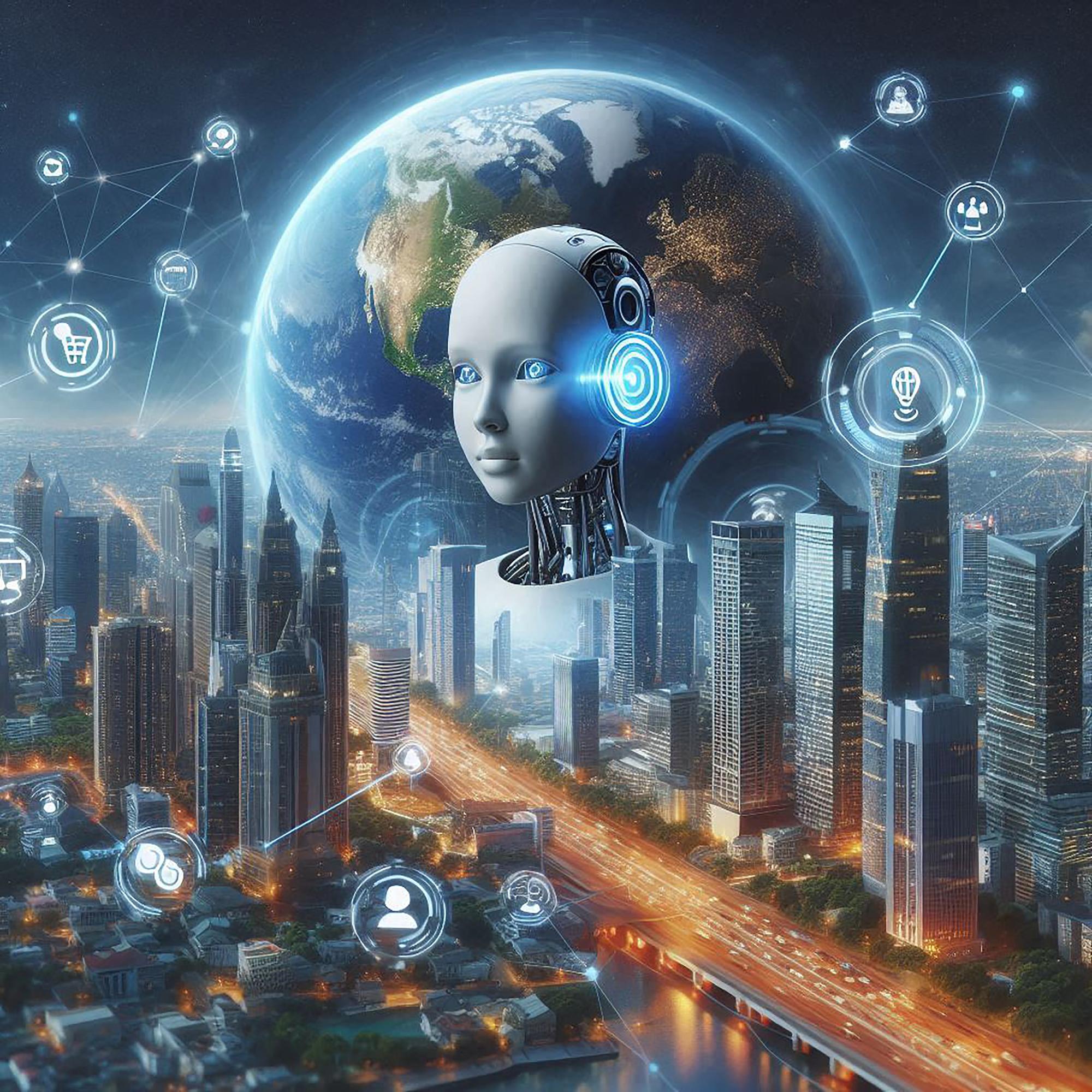Artificial intelligence in cities